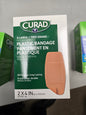 CURAD X-Large Plastic Bandages – 2" x 4" 50/box