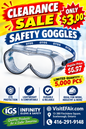 SAFETY GOGGLES SALE