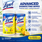 Lysol Advanced Disinfecting Wipes – 110 Count