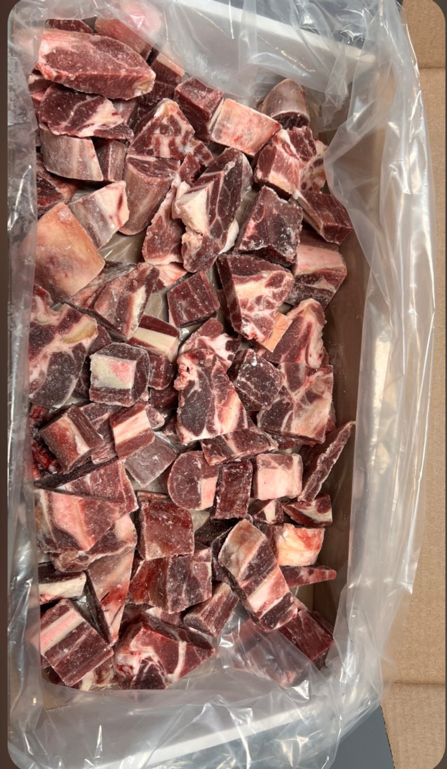 Premium Goat Meat Cubed Cut – 5 lb Box
