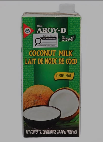 Coconut Milk Aroy-D– 1 Liter (Large):