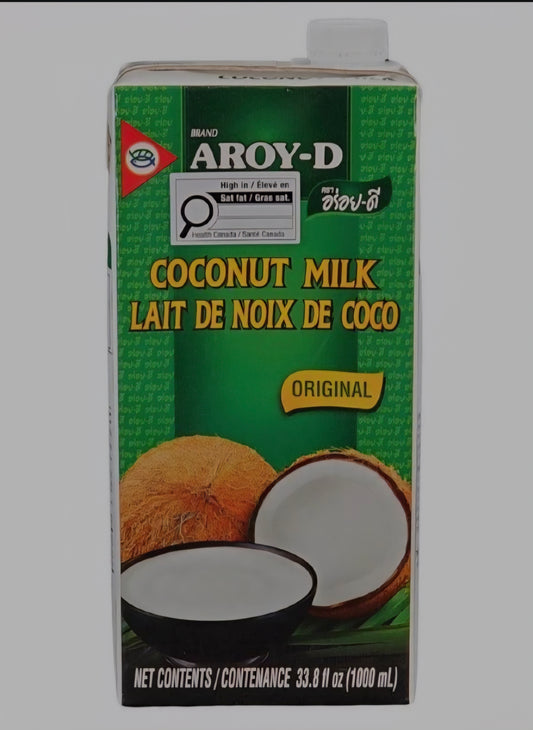 Coconut Milk Aroy-D– 1 Liter (Large):