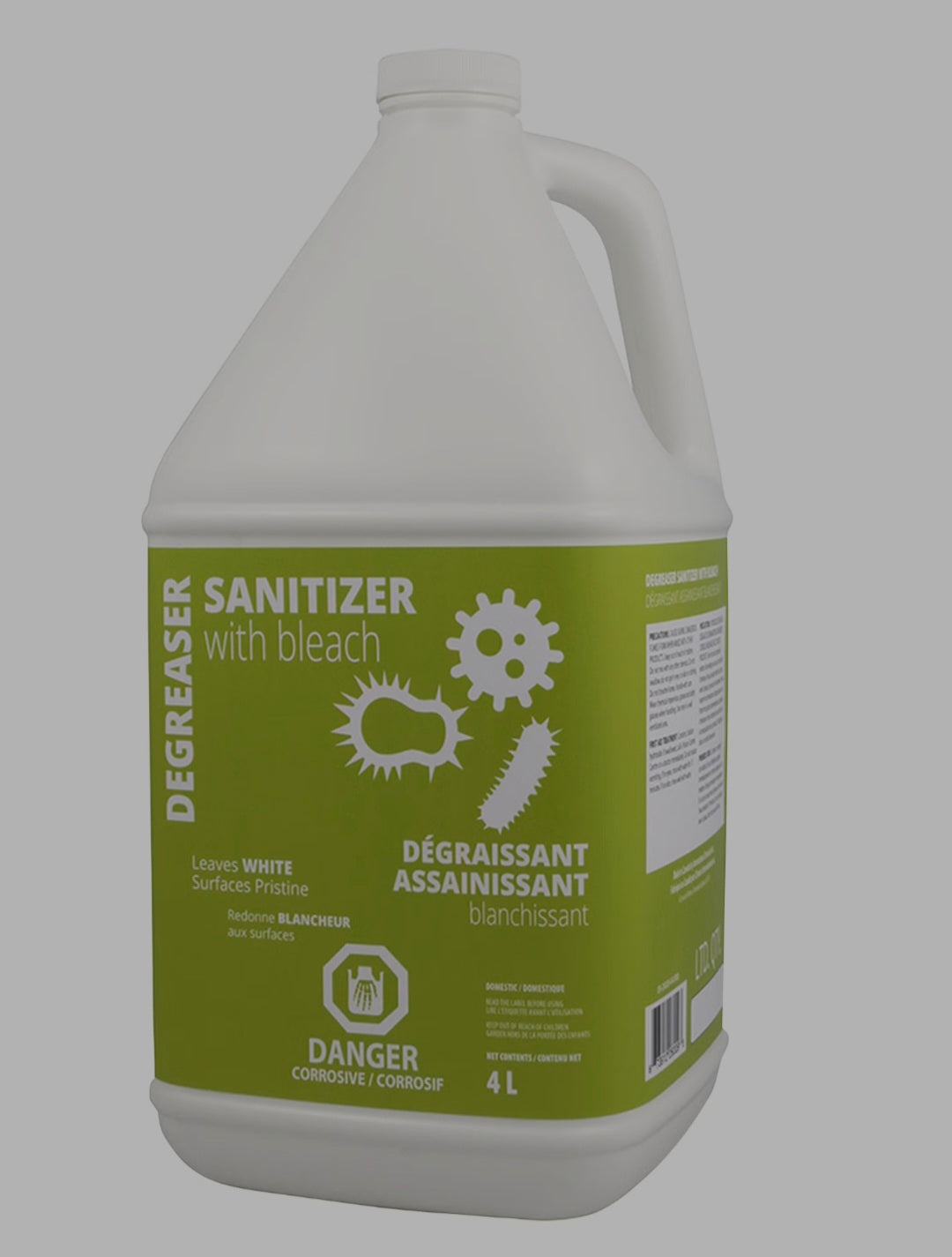 Chimisol Degreaser Sanitizer with Bleach – 4 L