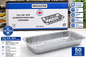 MEGASTAR Full Size Deep Aluminum Steam Table Containers