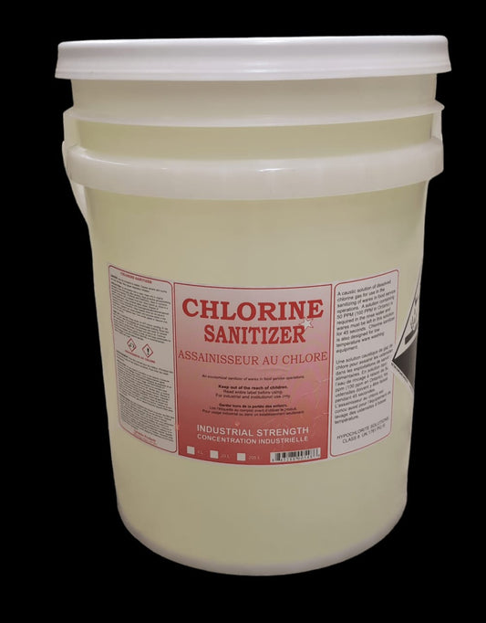 Chlorine Sanitizer 12% – 20L Pail