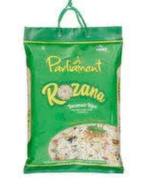 Parliament Rozana Basmati Rice 8 lb online order only GTA B2B pricing available