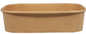 Eco-Craze – Kraft PE-Lined Paper Container – Rectangular – 500ml – SR-500K