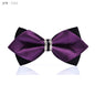 1Piece Bling Crystal Metal Decoration Sharp Corners Bow Tie Butterfly Knot Men's Accessories Wedding Party Banquet Club Business