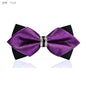 1Piece Bling Crystal Metal Decoration Sharp Corners Bow Tie Butterfly Knot Men's Accessories Wedding Party Banquet Club Business