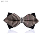 1Piece Bling Crystal Metal Decoration Sharp Corners Bow Tie Butterfly Knot Men's Accessories Wedding Party Banquet Club Business