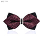 1Piece Bling Crystal Metal Decoration Sharp Corners Bow Tie Butterfly Knot Men's Accessories Wedding Party Banquet Club Business