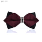 1Piece Bling Crystal Metal Decoration Sharp Corners Bow Tie Butterfly Knot Men's Accessories Wedding Party Banquet Club Business