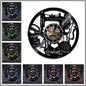 1Piece I Love Sewing Retro LED Wall Lamp Vinyl Record Wall Clock Sewing Machine Color Changing Wall Light Seamstress Gift