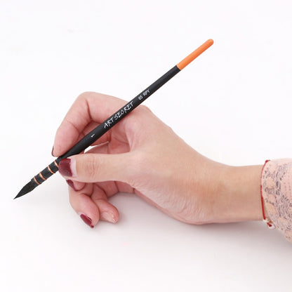 1Piece Watercolor Brush Pen Handmade Squirrel Hair Painting Brushes for Artists Gouache Acrylic Art Painting Supplies Stationery