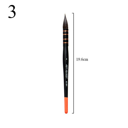 1Piece Watercolor Brush Pen Handmade Squirrel Hair Painting Brushes for Artists Gouache Acrylic Art Painting Supplies Stationery