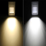 1pcs/5pcs/10pcs Indoor PIR Motion Sensor Led Stair Light Infrared Human Body Induction Wall Lamp Recessed Step Ladder Wall Light