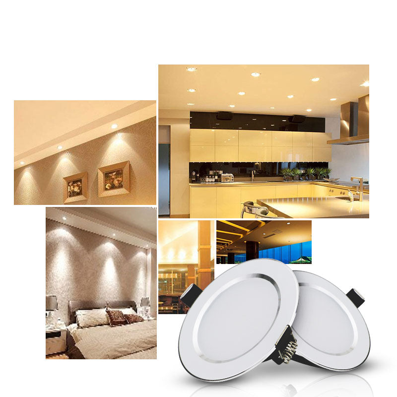 1pcs Waterproof LED Downlight 5w 7w 9w 12w 15w 18w 30w LED Recessed Ceiling Down light led cob Spot Light Dimmable LED Downlight