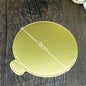 1set/100pcs Gold Cake Circles Greaseproof Laminated Round Cake Boards Bases for Birthday and wedding cakes Pastry Decorative Kit