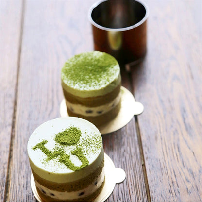 1set/100pcs Gold Cake Circles Greaseproof Laminated Round Cake Boards Bases for Birthday and wedding cakes Pastry Decorative Kit