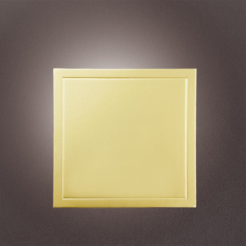 1set/5PCS Square Gold Cardboard Cake Base Cake Paper Plates Dessert Board Base Grease-Proof and Freeze Durable Pastry Cardboard