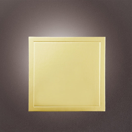 1set/5PCS Square Gold Cardboard Cake Base Cake Paper Plates Dessert Board Base Grease-Proof and Freeze Durable Pastry Cardboard