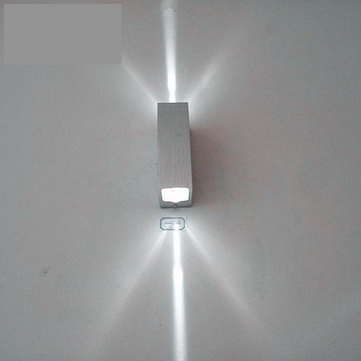 2 Narrow Beam LED Waterproof Wall Lamp Indoor Outdoor IP65 Aluminum Up and Down Lighting 2x3W COB Porch Garden Lights WWL187