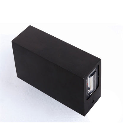 2 Narrow Beam LED Waterproof Wall Lamp Indoor Outdoor IP65 Aluminum Up and Down Lighting 2x3W COB Porch Garden Lights WWL187