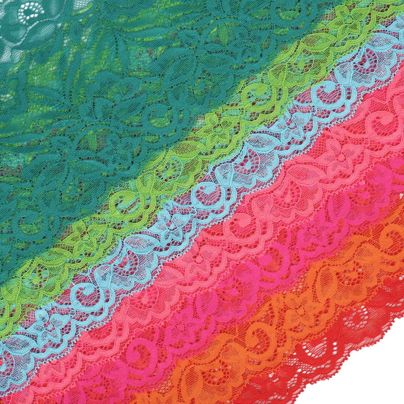 2 yard 15cm Stretch Elastic Lace Ribbon Fabric DIY Garment Accessories Sewing Trim Wedding Decoration