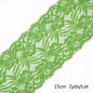 2 yard 15cm Stretch Elastic Lace Ribbon Fabric DIY Garment Accessories Sewing Trim Wedding Decoration
