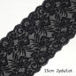 2 yard 15cm Stretch Elastic Lace Ribbon Fabric DIY Garment Accessories Sewing Trim Wedding Decoration