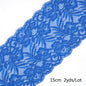 2 yard 15cm Stretch Elastic Lace Ribbon Fabric DIY Garment Accessories Sewing Trim Wedding Decoration