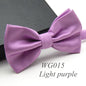 20 Colors  Solid Fashion Bowties Groom Men Colourful Plaid Cravat gravata Male Marriage Butterfly Wedding Bow ties