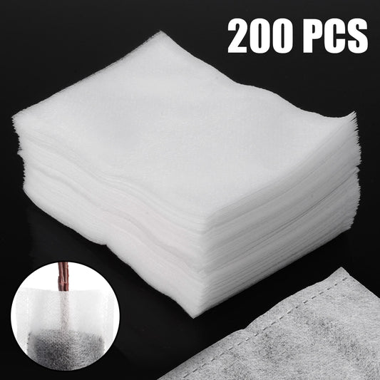 200pcs/lot New Biodegradable Non-woven Fabric Nursery Bags 8cm*10cm White Eco-friendly Flower Plant Grow Bags Seedling Pots