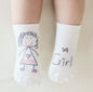 2016 New Spring Baby Socks Newborn Cotton Boys Girls Cute Toddler Asymmetry Anti-slip Socks