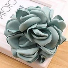 2017 Big Rose Flower Elastics Hair Holders Rubber Bands Girls Women Kawaii Cute Tie Gum Fabric Hot Sale Headwear Accessories