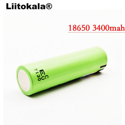 2017 Liitokala New Original 18650 NCR18650B 3400 mah Rechargeable Li-ion battery 3.7V 3400 battery