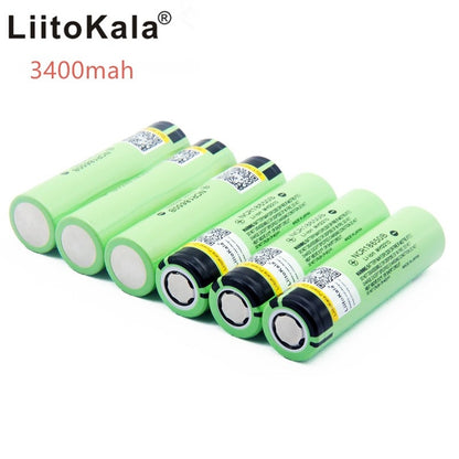 2017 Liitokala New Original 18650 NCR18650B 3400 mah Rechargeable Li-ion battery 3.7V 3400 battery