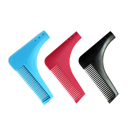 2017 New Comb  Beard Trimmer Shaping Tool Sex Man Gentleman Beard Trim Template Beard Combs Shaving Hair Molding