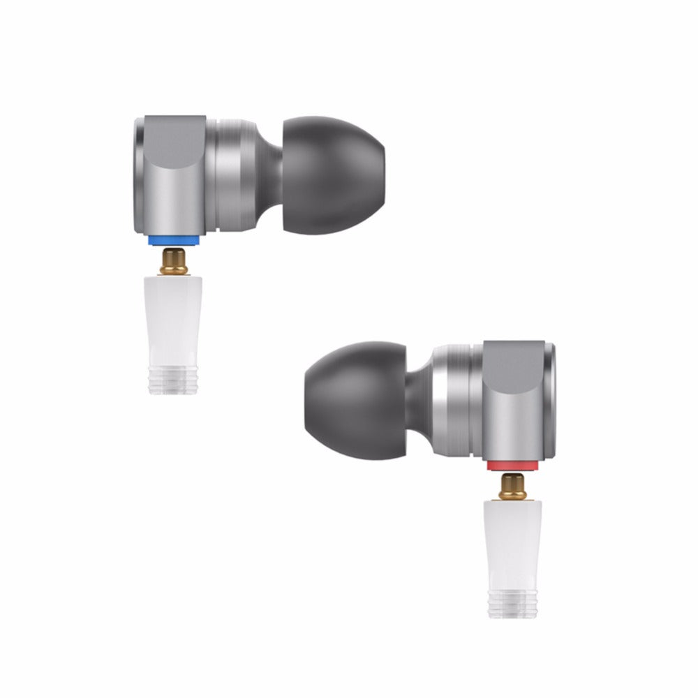 2017 TIN Audio T2 In Ear Earphone Double Dynamic Drive HIFI Bass Earphone DJ Metal 3.5mm Earphone Headset With MMCX