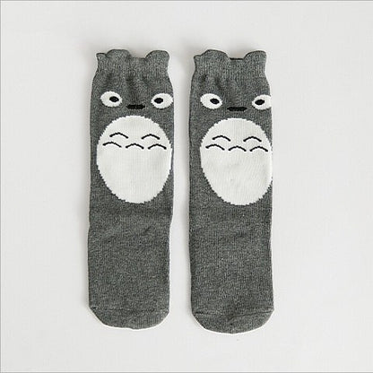 2018 Cartoon Cute Kids Socks Bear Animal Baby Cotton Socks Knee High Long LegWarmers Cute Socks Boy Girl Children socks 0-6 Y