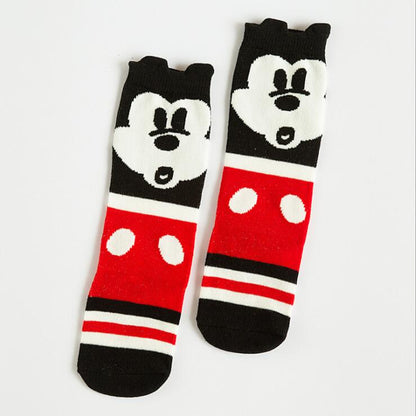 2018 Cartoon Cute Kids Socks Bear Animal Baby Cotton Socks Knee High Long LegWarmers Cute Socks Boy Girl Children socks 0-6 Y