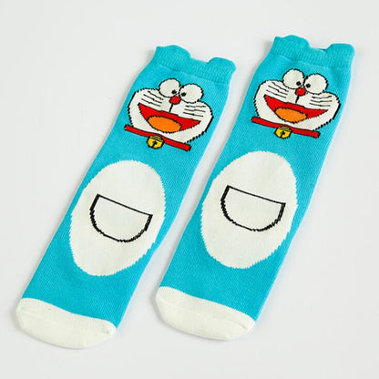 2018 Cartoon Cute Kids Socks Bear Animal Baby Cotton Socks Knee High Long LegWarmers Cute Socks Boy Girl Children socks 0-6 Y