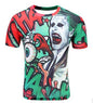 2018 Fashion New Cool T shirt Men Harajuku 3D Tshirt Print Suicide Clown Short Sleeve Summer Tops Tees 3D T shirt Male tshirt	 1