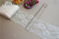 2018 Global Hot Sale 10 yards beautiful white lace ribbon European lace fabric lace sew embroidery dress accessories