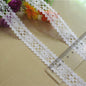 2018 Global Hot Sale 10 yards beautiful white lace ribbon European lace fabric lace sew embroidery dress accessories