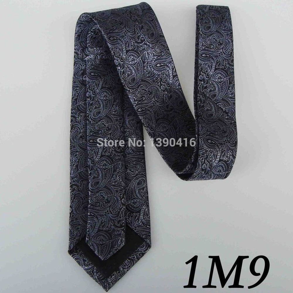 2018 Latest Style Men's Designer Tie Border Black/Silver Paisley Design/Boda/Vestidos/Casual Dress/Groom Bestman Necktie For Men