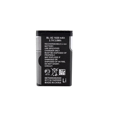 2018 New 100%  BL-5C Original Mobile Phone Battery For Nokia BL 5C 1100 6600 6230 1108 1112 1200 n70 n91 Replacement Battery