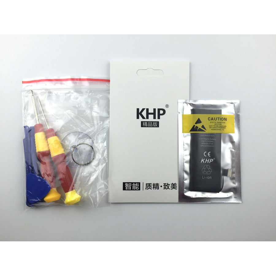 2018 New 100% Original KHP Phone Battery For iphone 5S Real Capacity 1560mAh With Machine Tools Kit Mobile Batteries 0 Cycle