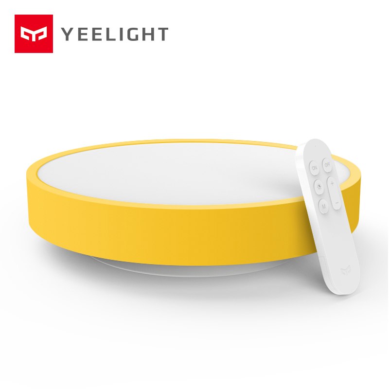 2018 New Original Xiaomi Yeelight Smart Ceiling Light Lamp Remote Mi APP WIFI Bluetooth Control Smart LED Color IP60 Dustproof