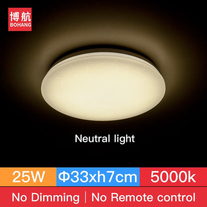 2018 New Original modern Smart LED Ceiling Lights 25W 60W lamp Remote Control Dimming Bedroom Living Room Intelligenc Lighting